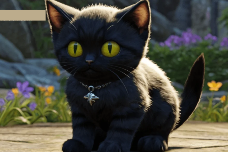 Black Kitten Lunala Doli FFxiv